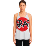 Karate Text Print Women's Racerback Tank Top