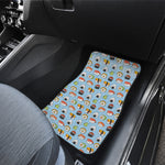 Kawaii Japanese Sushi Pattern Print Front Car Floor Mats