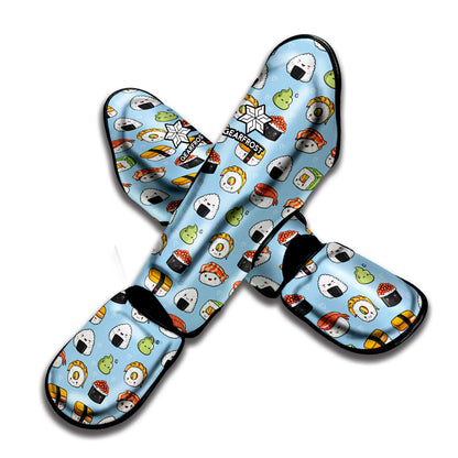 Kawaii Japanese Sushi Pattern Print Muay Thai Shin Guard