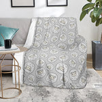 Kawaii Sheep Pattern Print Blanket
