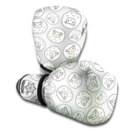 Kawaii Sheep Pattern Print Boxing Gloves