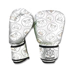 Kawaii Sheep Pattern Print Boxing Gloves