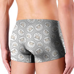 Kawaii Sheep Pattern Print Men's Boxer Briefs