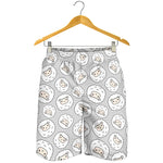 Kawaii Sheep Pattern Print Men's Shorts