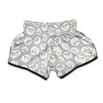 Kawaii Sheep Pattern Print Muay Thai Boxing Shorts