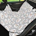 Kawaii Sheep Pattern Print Pet Car Back Seat Cover
