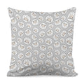 Kawaii Sheep Pattern Print Pillow Cover