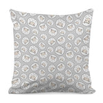 Kawaii Sheep Pattern Print Pillow Cover