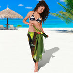 Keel-Billed Toucan Print Beach Sarong Wrap