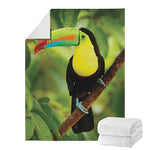 Keel-Billed Toucan Print Blanket