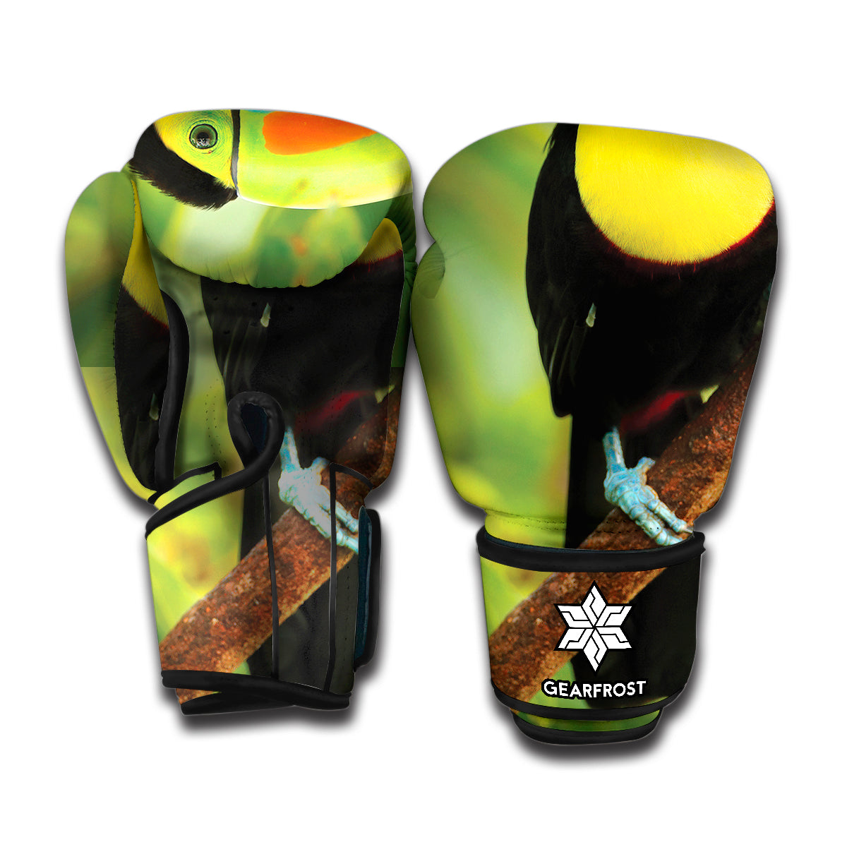 Keel-Billed Toucan Print Boxing Gloves