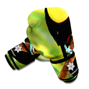 Keel-Billed Toucan Print Boxing Gloves