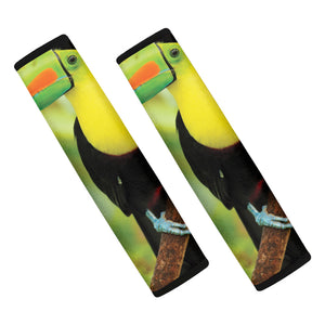 Keel-Billed Toucan Print Car Seat Belt Covers