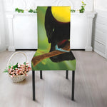Keel-Billed Toucan Print Dining Chair Slipcover