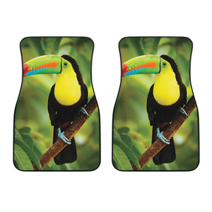 Keel-Billed Toucan Print Front Car Floor Mats