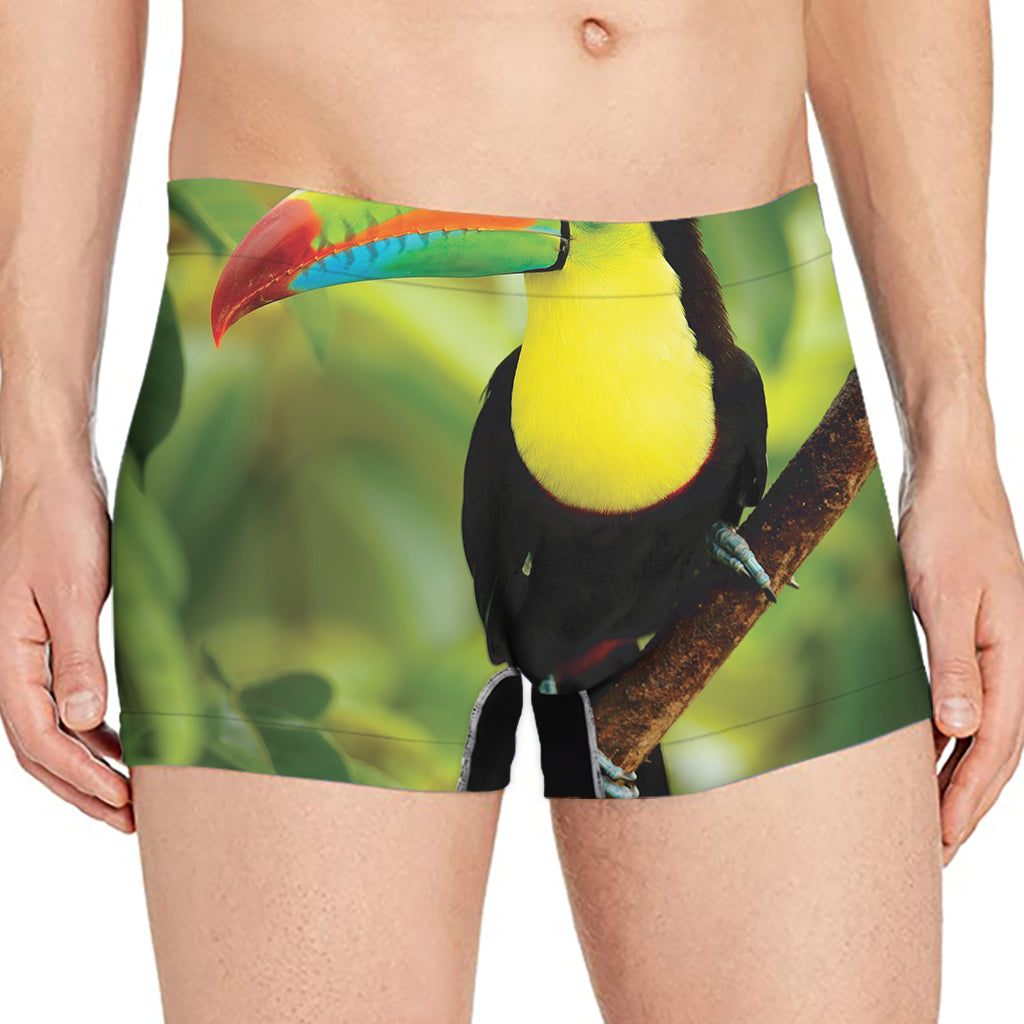 Keel-Billed Toucan Print Men's Boxer Briefs