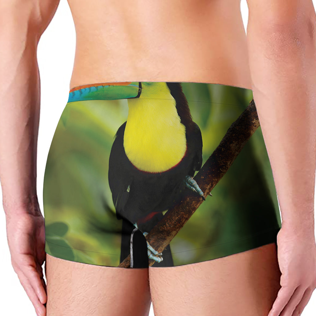 Keel-Billed Toucan Print Men's Boxer Briefs