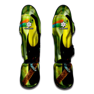 Keel-Billed Toucan Print Muay Thai Shin Guard