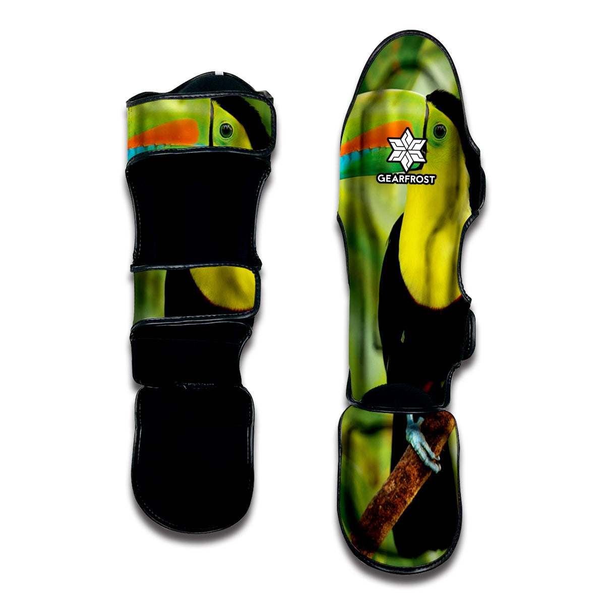 Keel-Billed Toucan Print Muay Thai Shin Guard