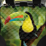 Keel-Billed Toucan Print Pet Car Back Seat Cover