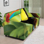 Keel-Billed Toucan Print Sofa Cover