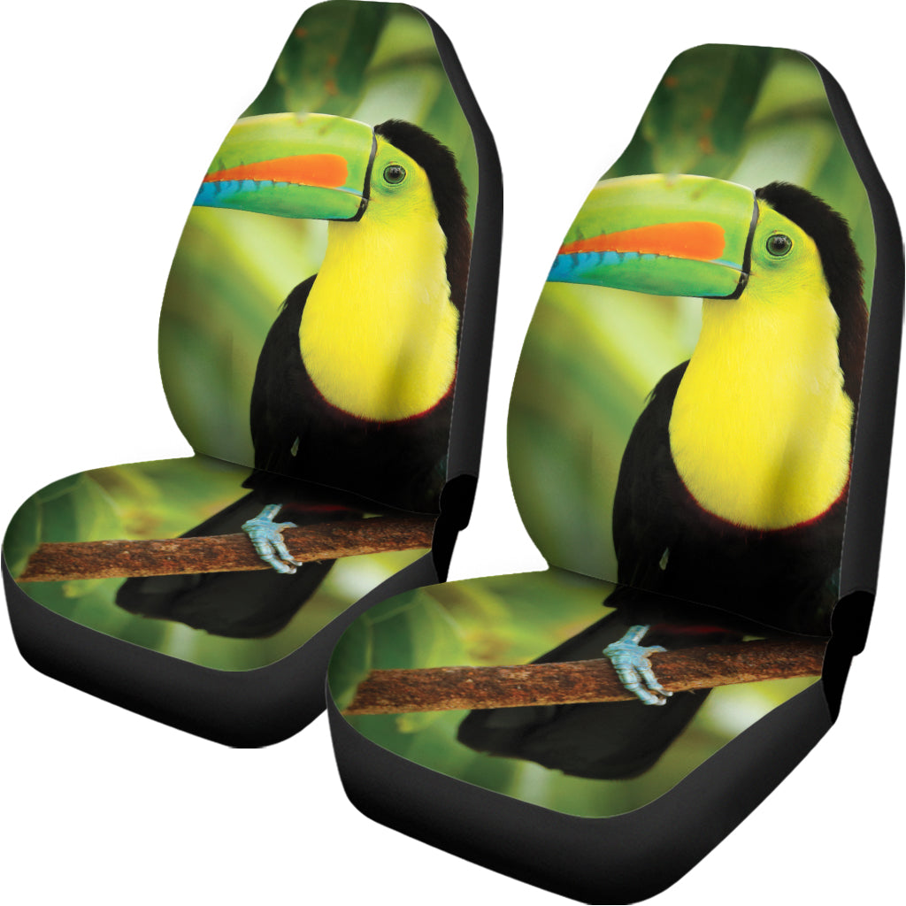 Keel-Billed Toucan Print Universal Fit Car Seat Covers