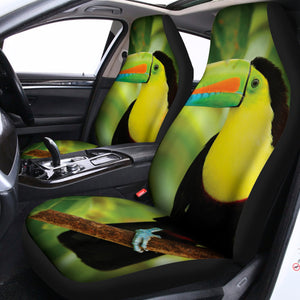 Keel-Billed Toucan Print Universal Fit Car Seat Covers