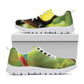 Keel-Billed Toucan Print White Running Shoes
