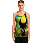 Keel-Billed Toucan Print Women's Racerback Tank Top