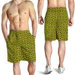 Kente African Pattern Print Men's Shorts
