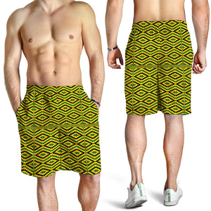 Kente African Pattern Print Men's Shorts