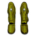 Kente African Pattern Print Muay Thai Shin Guards