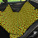 Kente African Pattern Print Pet Car Back Seat Cover