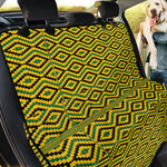 Kente African Pattern Print Pet Car Back Seat Cover