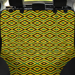 Kente African Pattern Print Pet Car Back Seat Cover