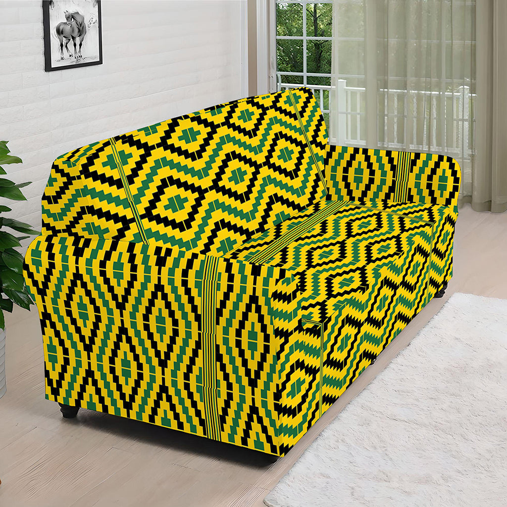 Kente African Pattern Print Sofa Cover