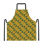 Kente Ethnic Pattern Print Apron