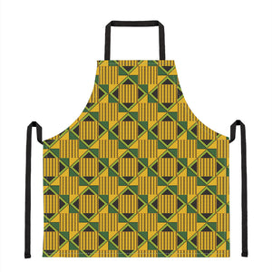 Kente Ethnic Pattern Print Apron