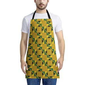 Kente Ethnic Pattern Print Apron