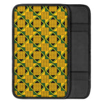Kente Ethnic Pattern Print Car Center Console Cover