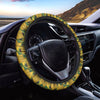 Kente Ethnic Pattern Print Car Steering Wheel Cover