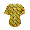 Kente Ethnic Pattern Print Men's Baseball Jersey