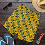 Kente Ethnic Pattern Print Men's Shorts