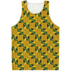 Kente Ethnic Pattern Print Men's Tank Top