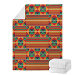 Kente Pattern Print Blanket