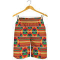 Kente Pattern Print Men's Shorts
