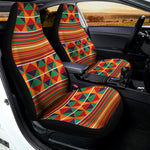 Kente Pattern Print Universal Fit Car Seat Covers