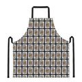 King Of Clubs Playing Card Pattern Print Apron