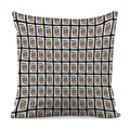 King Of Clubs Playing Card Pattern Print Pillow Cover