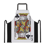 King Of Clubs Playing Card Print Apron